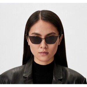 NEW SAINT LAURENT SL637 001 BLACK WOMEN SUNGLASSES SAINT LAURENT SL 637 001